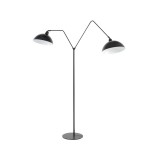 FLOOR LAMP NEO TWO MATT BLACK - FLOOR LAMPS